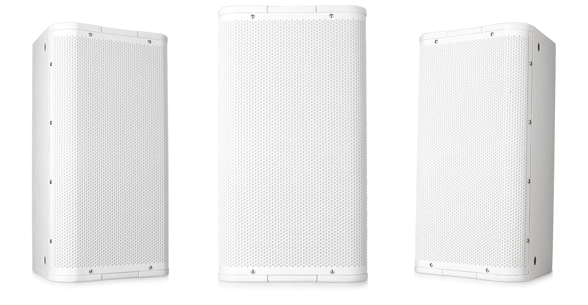 Qsc ap-5102-Wh bocina trapezoidal de 10 pulgadas de 450w